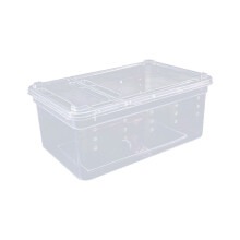 Grande boîte d'habitat pour lézards avec couvercle ventilé et-2