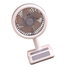 Schreibtischventilator, leise, tragbar, Tischventilator,-Weiß