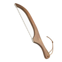 Wooden Bread Knife Saw Bread Knife Toast Saw Anti-Bending Wooden Slicer Knife