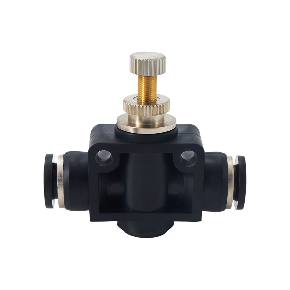 Fast Push In Pneumatic Fitting Pressure Resistant-Black 8Mm 7754003686169