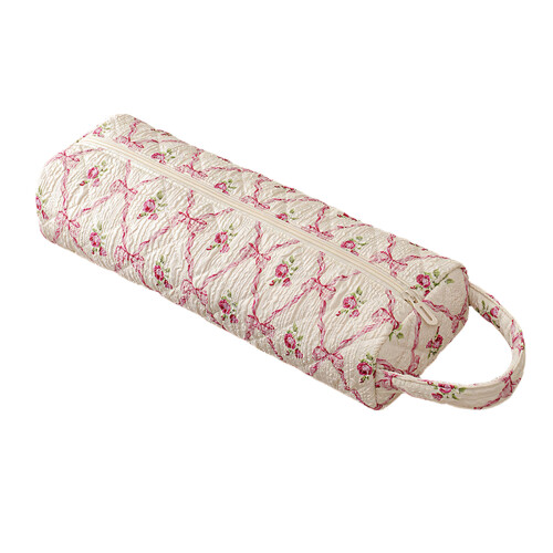 Haartrockner-Tragetasche,-Rosa Schleife
