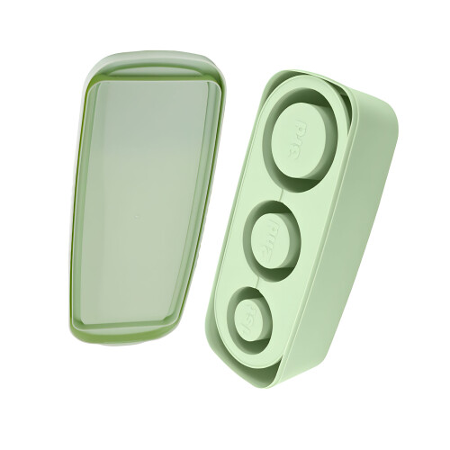 30oz flexibles Elastomer-Kühltablett für große Tassen-Grün
