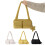 Stylish Nylon Shoulder Bag With Multiple Pockets For-Beige 4