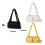 Large Capacity Shoulder Bag Lightweight Nylon Handbag-Black 5