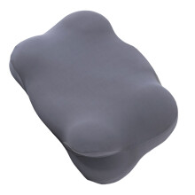 Soft Butterfly Memory Foam Pillow Detachable Cover-dark gray