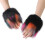 Plüsch-Regenbogen-Fingerlose Handschuhe,-Abschnitt 12 1