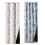 Verdunkelungsvorhang mit Blumenmuster,-hellblau 140x260 2