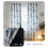 Verdunkelungsvorhang mit Blumenmuster,-hellblau 140x260 7