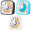 Cute Cartoon Quiet Operation Study Timer With Silicones-Black 5
