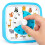 Cute Cartoon Quiet Operation Study Timer With Silicones-Black 7