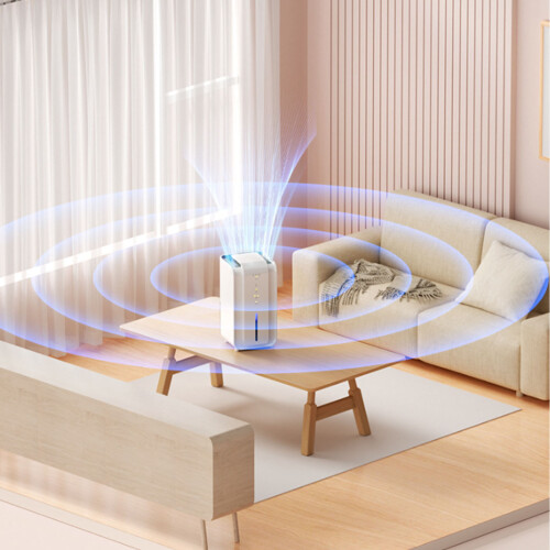 Portable 1500ml Capacity Dehumidifier With Cool Operation 1