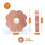 Cedar Blocks for Clothes Storage, 24 Pcs Cedar Rings Cedar Chips for Closets and Drawers,Cedar for Closets Scented Cedar 9