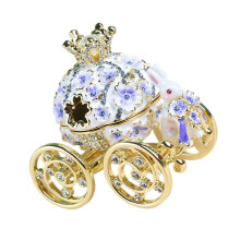 Boîte décorative en forme de chariot de lapin, pour-Violet