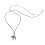Collier de figurine de cheval en argent brillant, idéal pour la 1