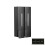 2 Pcs Modern Bathroom Soap Dispenser Wall Mounted For-Grey 1