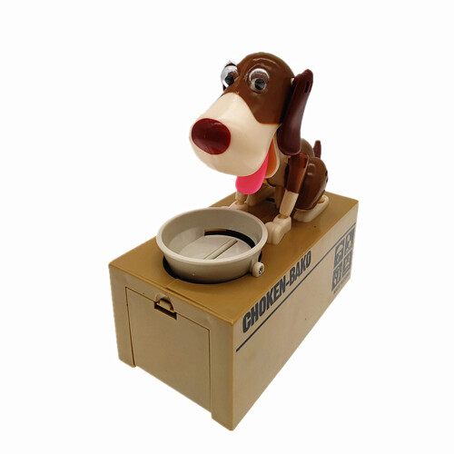 Funny Robotic Dog Coin Organizers Automatic Stealing Coin-2