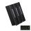 Contemporary Shower Accessory Liquid Dispenser Holds-Black 1