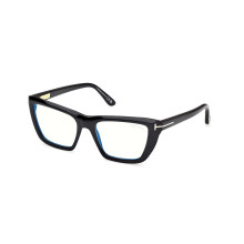 Tom Ford FT6047-B 001 Blue-Light Block Women New Eyeglasses