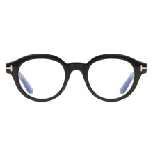 Tom Ford FT6037-B 001 Blue-Light Block Unisex New Eyeglasses