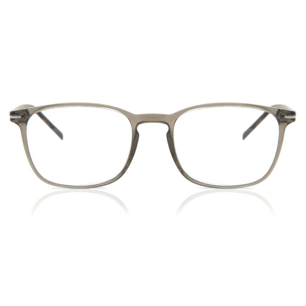 Smartbuy Collection Dark/Grey Full Rim Square Elk Ac9a Unisex Eyeglasses