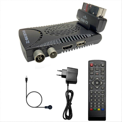 DVB-T2 Full HD Digitaler terrestrischer TV-Decoder EPG Set-Top-Box EU-Stecker