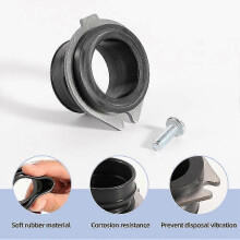 75499 Flexible Kupplung für Insinkerator-Abfallzerkleinerer, flexible Auslaufkupplung mit Vibrationsdämpfung, ersetzt 74085