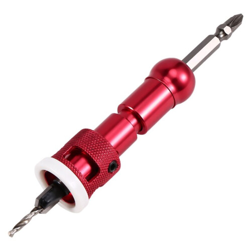 For Drill Presses Low Friction Depth Stop Drill Bits Carbide Tipped Countersink Drill Bits for Precise Countersinking B 1
