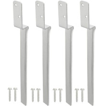 Wood Pile Impact Grounding Sleeve Steel Hammer Grounding Anchor Wood Post Reinforcement Ground Anchor Suitable for Swing