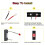 Illuminated Garage Door Opener Button Switches Wall Mount 5