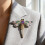 Elegant Brooch Multifunctional Accessory Dragonflies-Green 6