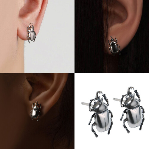 Boucles d'oreilles uniques sur le thème des insectes, Style 1