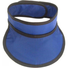 Bleischürze Zahnärztlicher Schilddrüsenschutz, Verstellbarer Röntgen-Schilddrüsenschutzkragen 0,5 mm Pb, Blau