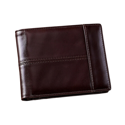 Travel Essential Kompakter Kartenhalter für Herren,-Kaffee