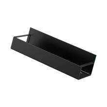 Magnetisches Regal für Kühlschrank, Küche, Badezimmer,-Schwarz L