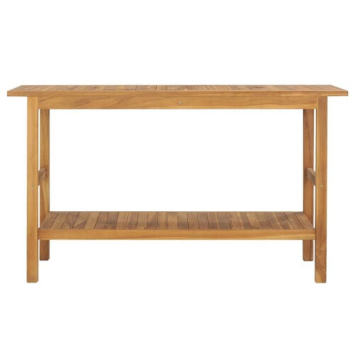 Badmeubel van 132 x 45 x 75 cm teak 1