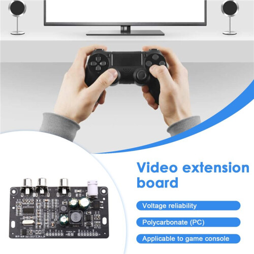 FC Game Console Video Expansion Board for AV+RF Output - Step-Down 1