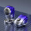 Portable Rechargeable LED Digital Display Electric Shaver(Gradient Blue) 1