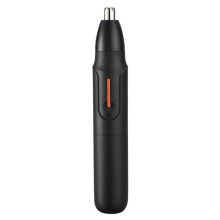 Recortadora de vello nasal eléctrica recargable para hombre (negra)