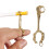 Skull Hand Game Cigarette Clip Electroplating Ring(Gold Plating) 1