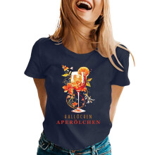 Women's Prom T-shirt Cocktail Print Lightweight-Dark Grey XXXL