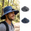 Friendly Solar Energy Cooling Cap With Adjustable-Army Green 3