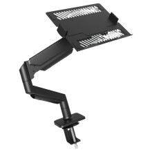Ergonomischer Schreibtischständer mit Doppelschwingarm für-B
