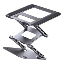 Modischer, faltbarer Laptopständer, höhenverstellbar für-grau