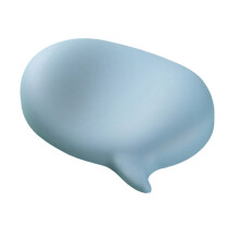Nonslip Silicone Wrist Cushion Mouse Pad For Hand Fatigues-Blue