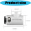PTFE Filament Feed Connector For 3D Printer Heat Resistant Low 3