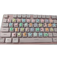 Autocollants pour clavier antidérapants, ensemble complet-coloré