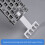 3mm Resin Keyboard Switches Puller Repair Plate Support-White 6