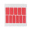 Silicone Mouse Side Stickers Sweat Resistant Grip Pad For-Red 1