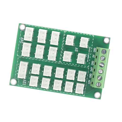 Power Splitter Hub 1 In 5/4 Outlets Voltages Control For-A
