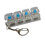 4-Key Mechanical Keycap Tester Toy With LED Lighting For-White 1